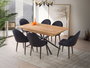 Hanah Home Mesa de Comedor Extensible Marrón